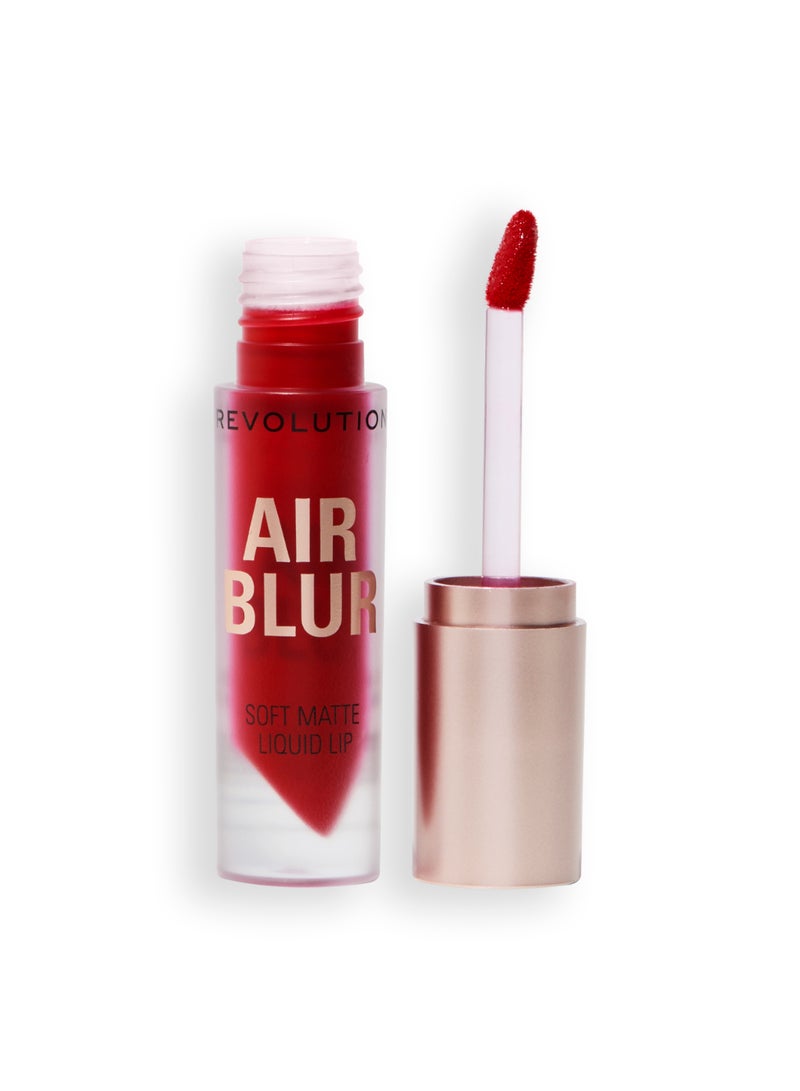 REVOLUTION Air Blur Matte Liquid Lipstick Fiery - Image 2
